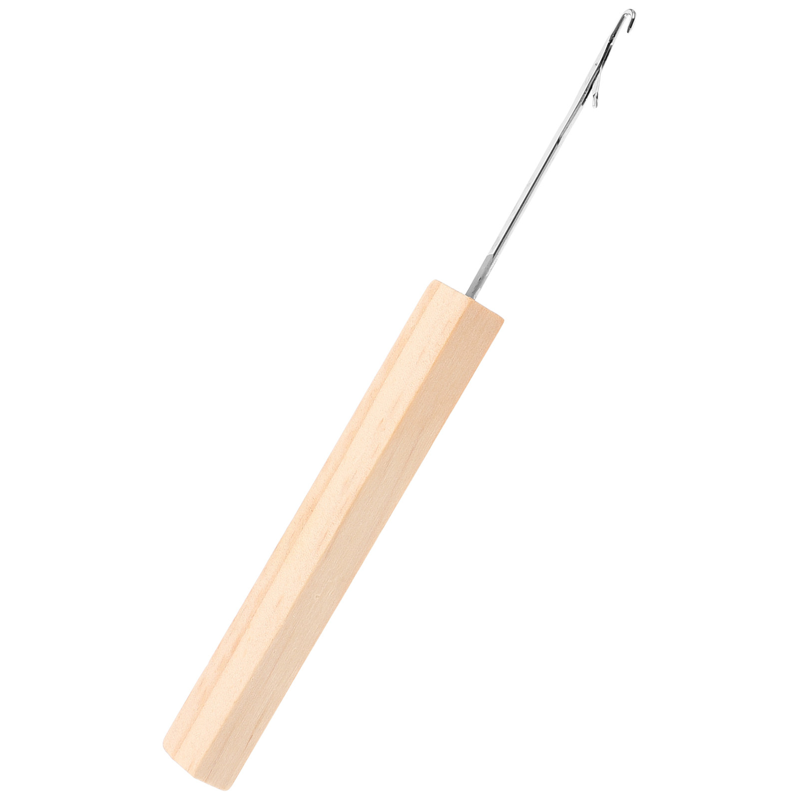 Wooden Crochet Hooks Ergonomic Handle - Ensemble professionnel d'aiguilles à crochet avec