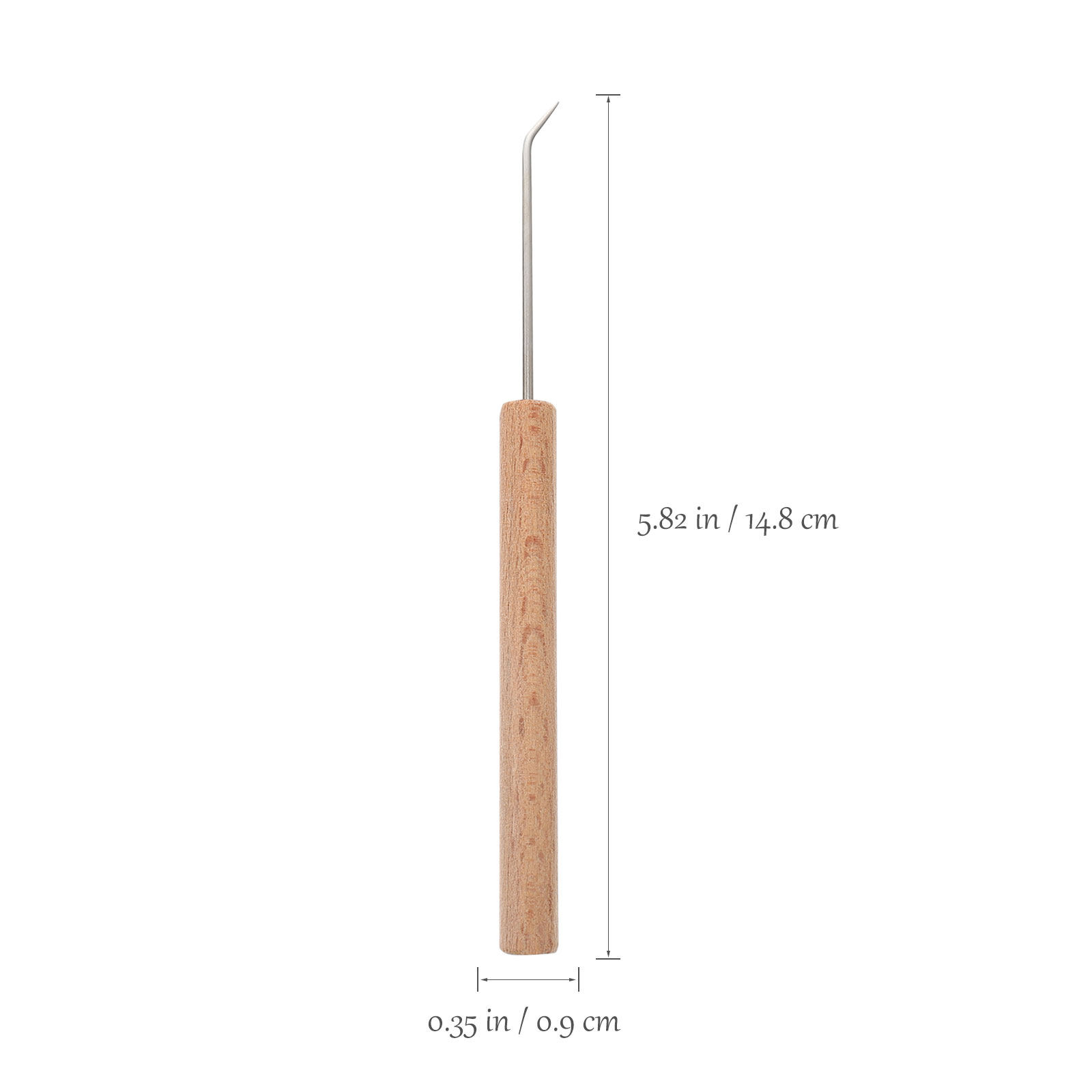 1 pièce, crochet à manche en b - Wooden Crochet Hooks Ergonomic Handle avis et prix