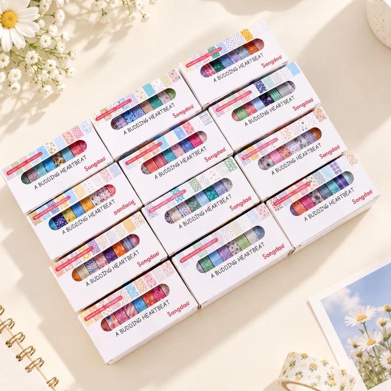 10 rouleaux de ruban adhésif d - Scrapbooking avis et prix